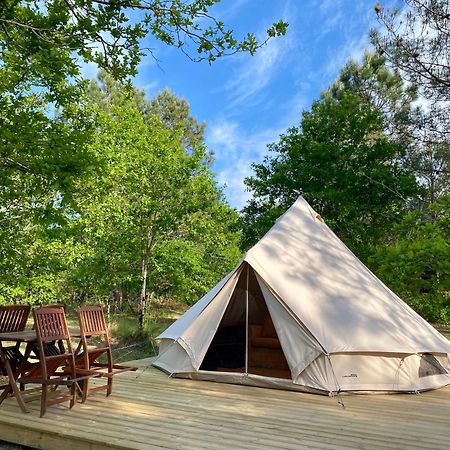 Camping La Kahute - Tente Lodge Au Coeur De La Foret Carcans Luaran gambar