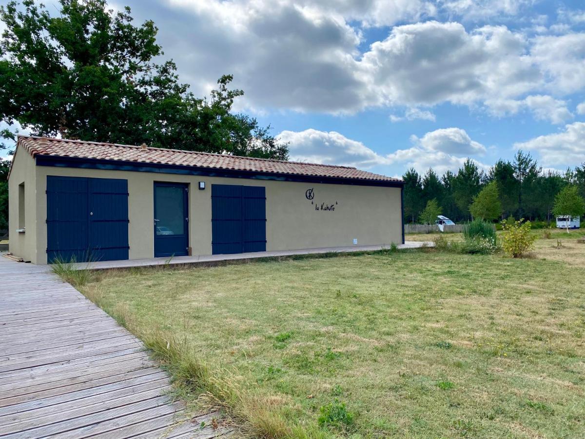 Camping La Kahute - Tente Lodge Au Coeur De La Foret Carcans Luaran gambar