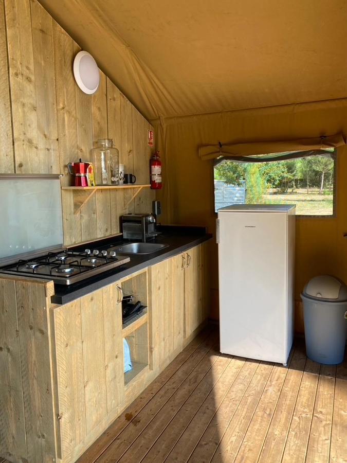 Camping La Kahute - Tente Lodge Au Coeur De La Foret Carcans Luaran gambar